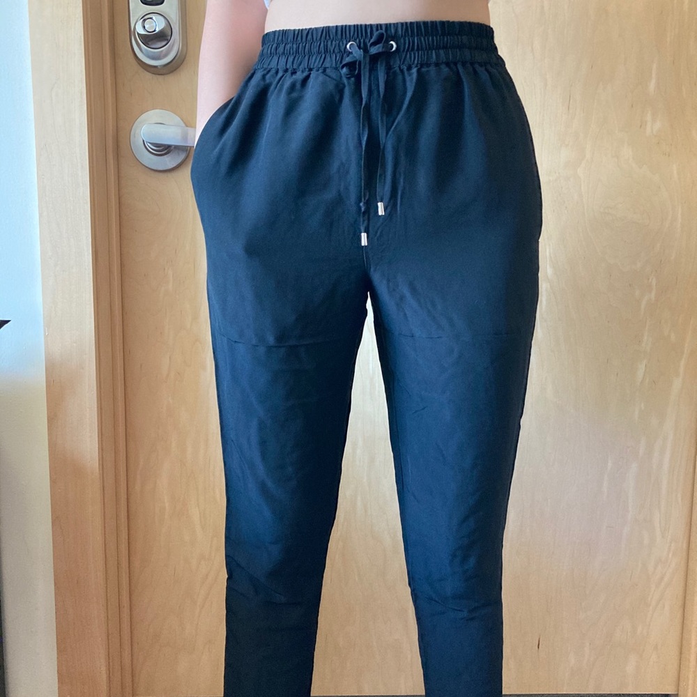 Black casual pants